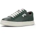 Camper for woman. K201855-003 Runner Four green leather trainers (38), Flat, Laces, Casual