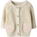 Lil´ Atelier Brodert Strikket Cardigan