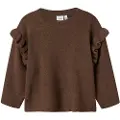 Name it Lav Skulder Strikket Pullover