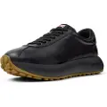 Camper for woman. K201853-001 Leather Sneakers Pelotas Athens black (39), 3 to 5 cm, Laces, Casual