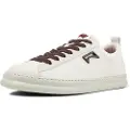 Camper for man. K101052-003 Runner Four leather trainers white (42), Flat, Laces, Casual