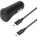 Essentials billader med USB-C PD 20W + USB-C-kabel - Svart