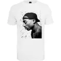 Mister tee Tupac Cracked Backround T-skjorte
