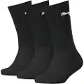 Puma Junior Sport Socks Women (3-Pack), Kids, Black, 27-30