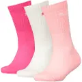 Puma Junior Sport Socks Women (3-Pack), Kids, Rose Water, 35-38