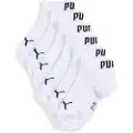 Puma Quarter Socks Youth (3-pack), Shop, White, 39-42