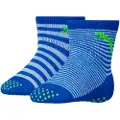 Puma Baby Classic Socks 2 pack, Clothing, Blue Green Combo, 23-26