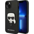 Karl Lagerfeld Klhcp14msapkhk Iphone 14 Plus15 Plus 6.7 Saffiano Karl`s Head Patch Telefondeksel