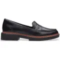 Clarks for woman. 26174452 Westlynn Ayla leather moccasins black (43), Flat, None, Casual
