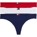 Tommy Hilfiger Uw0uw06139 Tanga 3 Enheter