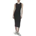 DKNY for woman. DJ5R0752 Dress Black text (M), Casual, Cotton, Sleeveless / Straps