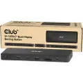 Club 3D CLUB3D 14-1 USB-C Quad Display Docking Station, Dokking, USB4