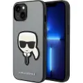 Karl Lagerfeld Klhcp14msapkhg Iphone 14 Plus15 Plus 6.7 Saffiano Karl`s Head Patch Telefondeksel