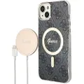 GUESS Zestaw Gubpp14mh4eacsk+ Charger Iphone 14 Plus15 Plus 6.7 4g Print Telefondeksel