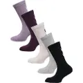 Hummel Make My Day Sock 5-Pack Lavender Gray