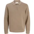 Jack & Jones Milano Stitch Genser Med Halv Glidelås