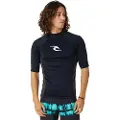 Rip Curl Waves Upf Perf S/S Rashie svart