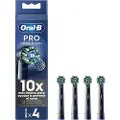 Oral-B Dantų šepetėlis Braun Oral-B EB50-4 Cross Action Pro Juodas Dantų Šepetėlio Galvutės, 4 Vnt.