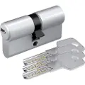 Basi BM5000-2040, Europrofilsylinder, Sølv, 3 stykker, 422 g