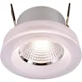 Deko-light 565247 COB LED-indbygningslys EEK: E (A - G) LED (RGB) LED indbygget 8 W Sølv