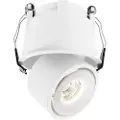 Deko-light 565342 Uni II Mini LED-indbygningslys EEK: G (A - G) LED indbygget 9 W Signalhvid (RAL 9003)