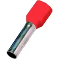 INTERCABLE TOOLS GmbH Isoleret terminalrør rød 1mm2 L=10mm - (500 stk.)