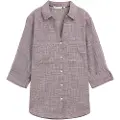 Tom Tailor With Slub Structure 1035247 Bluse