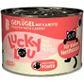 Lucky Lou Økonomipakke Lucky Lou Lifestage kattunge 24 x 200 g - Fjørfe