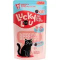 Lucky Lou Økonomipakke Lucky Lou Voksen 48 x 125 g - Fjørfe og storfekjøtt