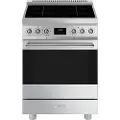 Smeg C6ipxm2 Induction 60 Cm Glasskeramisk Komfyr Med Ovn 4 Brennere