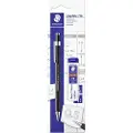 Staedtler 7785ABK25D, HB, Sort, Sølv, Sekskantet, Hobby, Kontor, Skole, Blister, 1 stykker