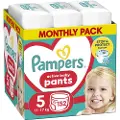 Pampers Bleier - truser Pants 5 Str, 12-17kg, 152 stk.