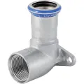 Geberit Dækvinkel rustfri 18 mm-1/2 muffe / muffe mapress