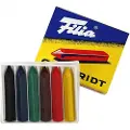 HOBBY2YOU Oliekridt, Filia, med spids, pakke a 6 farver