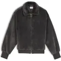 Puma Wardrobe Essentials Soft Fleece Jacket Women, Clothing, Dusky Gray, M