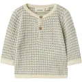Lil´ Atelier Stripete Strikket Pullover