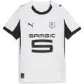 Puma Stade Rennais FC 25/26 Away Jersey Youth, Clothing, White/Black, 11-12Y