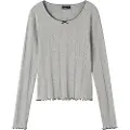 Name it Dyp Hals Langermet Topp