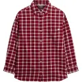 Superdry Check Flannel Boyfriend Skjorte Med Lange Ermer