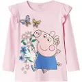 Name It Mini Peppa Gris Langermet Topp