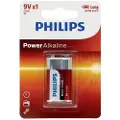 Philips Power Life 6LR61P1B - Batteri 9V - Alkalisk