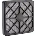 Wallair N40978 Ventilationsgitter med filterindlæg (B x H) 9.2 cm x 9.2 cm