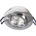 Deko-light Einbauring 80 GU5.3 110222 Loftsindbygningsring LED (RGB), Halogen GU5.3, MR 16 35 W Sølv