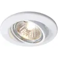Deko-light Einbauring 89 GU5.3 686868 Loftsindbygningsring LED (RGB), Halogen GU5.3, MR 16 50 W Trafikhvid (RAL 9016)