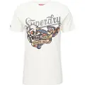 Superdry Tattoo Script Graphic Kortarmet T-skjorte