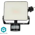 Nedis Smartlife Outdoor Light Motion Sensor 1620 lm Wi-Fi 20 W Warm to Cool White 3000 - 6500 K Aluminum Android / IOS