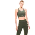 EA7 for woman. 7W000588_AF12625 Ventus7 Lab Bra green (L), Sport, Multisport, Polyamide