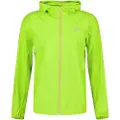 Asics for man. 2011D216 Lime yellow Core jacket (L), Casual, Sport, Multisport, Polyester