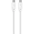 Sinox PRO USB C-kabel. 3m, Hvit, 3m, USB C, USB C, USB 3.2 Gen 2 (3.1 Gen 2), 10 Gbit/sek, Hvit
