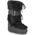 Moon boot for woman. 80D1408900 Icon Faux Fur Boots black (42/44), Flat, None, Casual, Snow